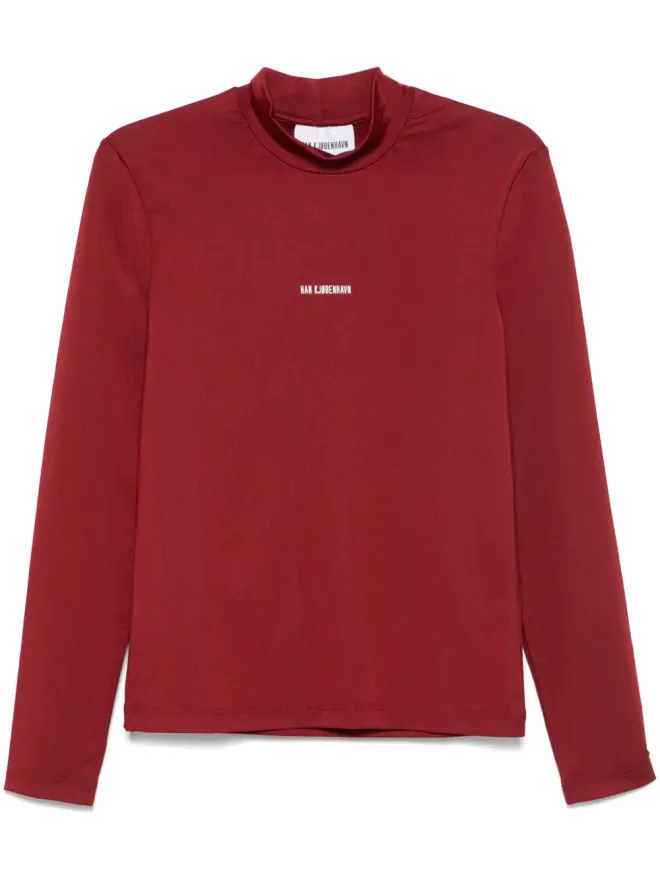 Han Kjøbenhavn Han Kjøbenhavn ロゴアップリケTシャツの商品画像