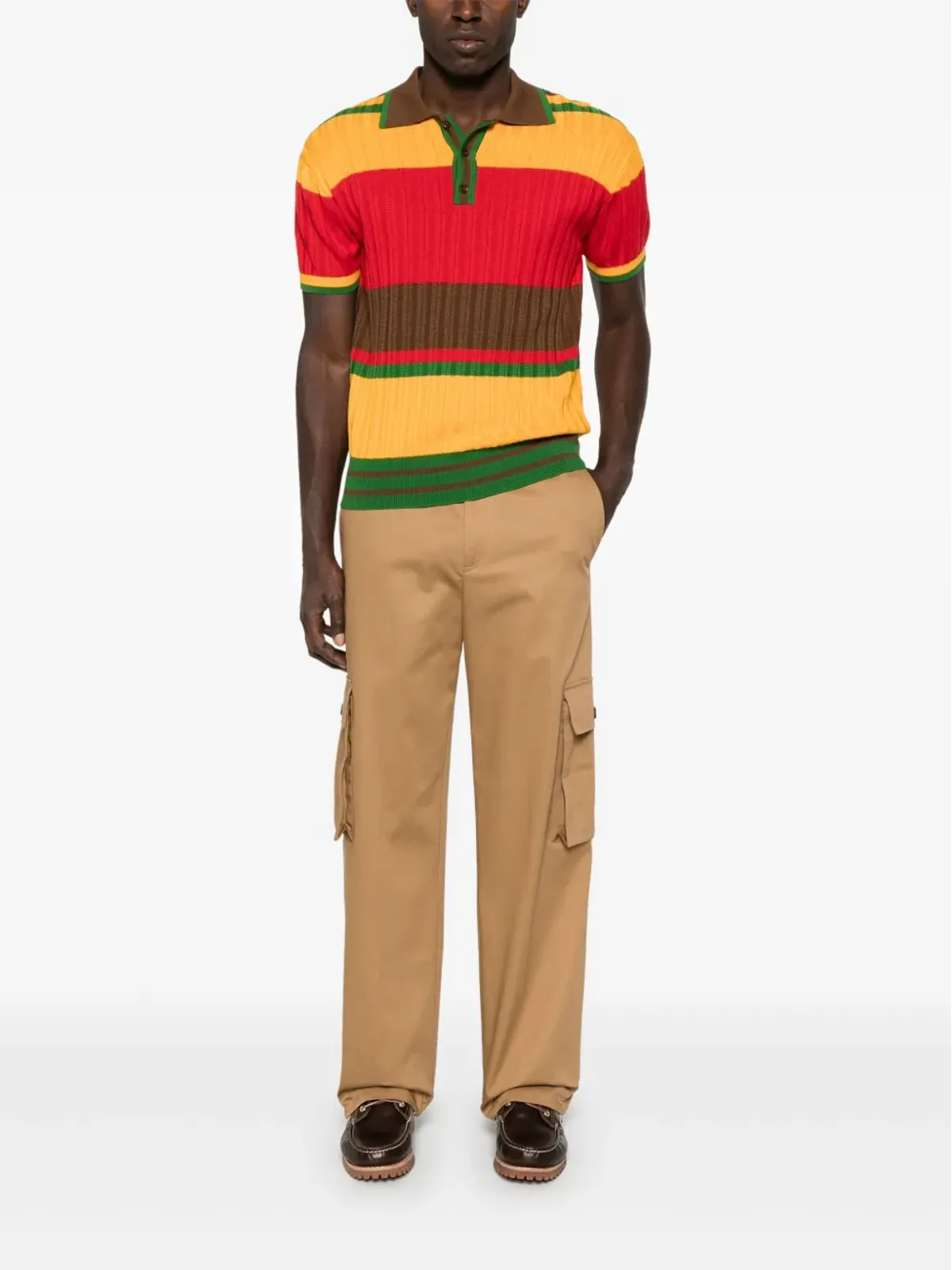 Maison Kitsuné コットンカーゴパンツ - 画像2