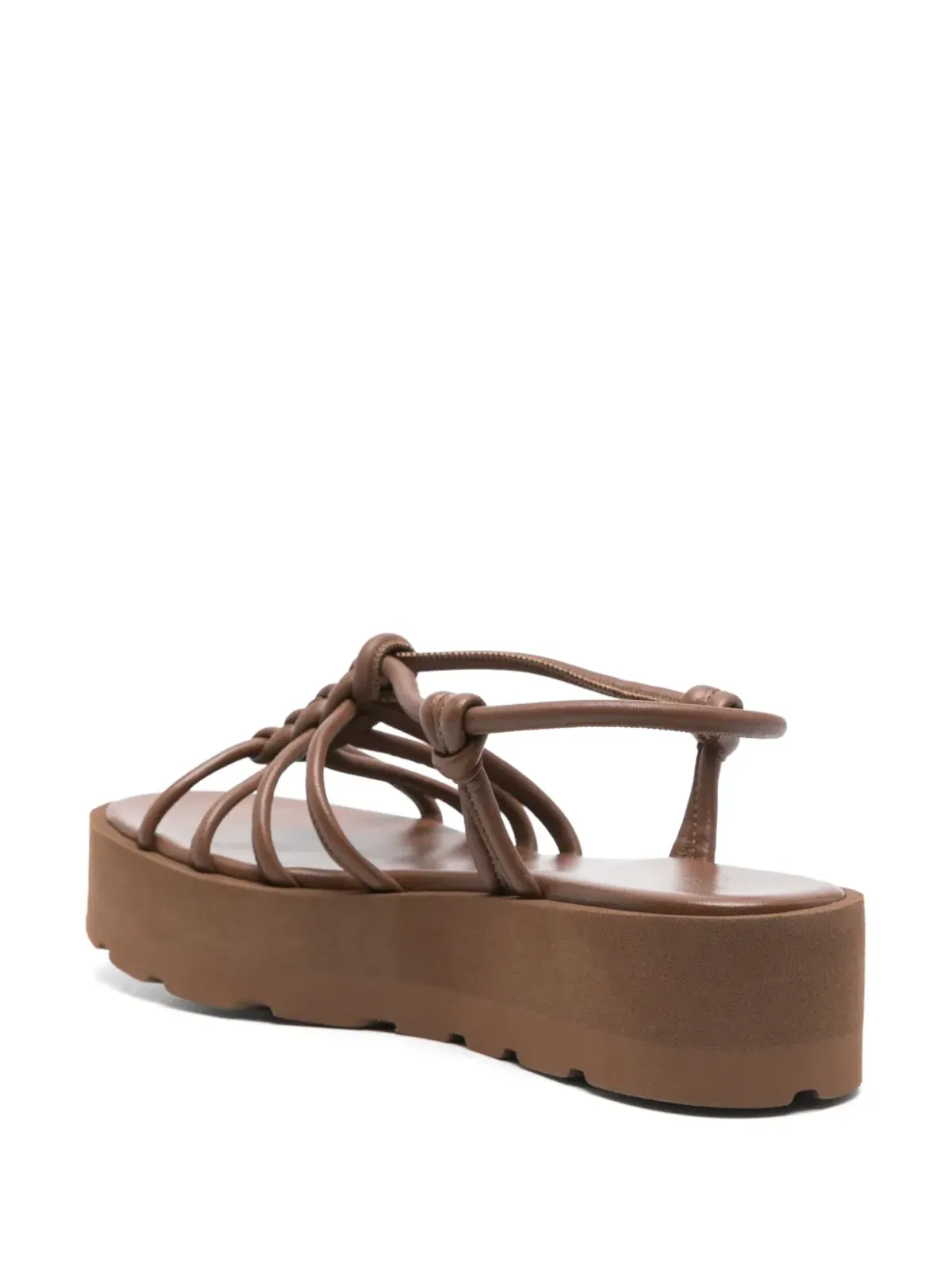 Gianvito Rossi 45mm ヘベ サンダル - ブラウン - 画像3
