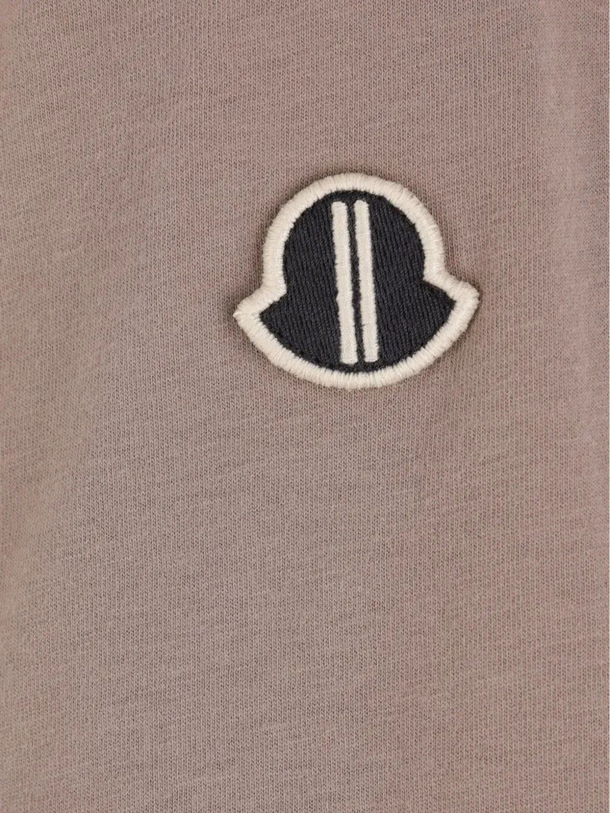 Moncler + Rick Owens ロゴパッチ Tシャツ - 画像3