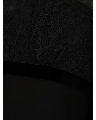 Max Mara シアードレス ブラック - サムネイル3