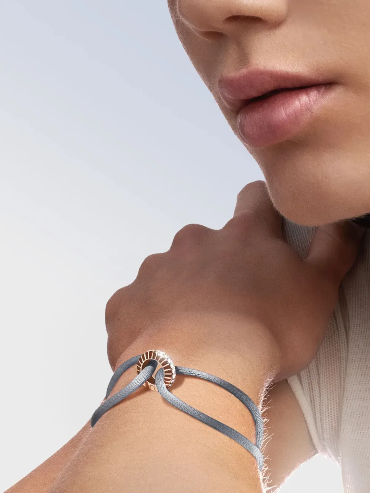 LOEV 14K リサイクル ローズゴールド エタニティ サマー ダイヤモンド ブレスレット - ピンク - 画像3