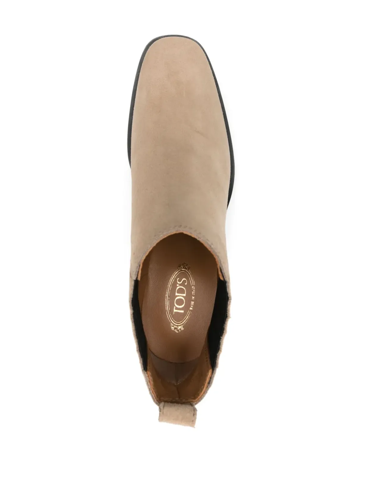 Tod's 70mm スエード アンクルブーツ - ニュートラルカラー - 画像4