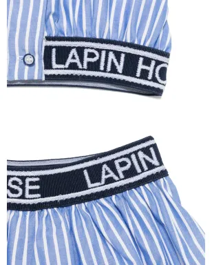 Lapin House ストライプショーツセット - サムネイル3