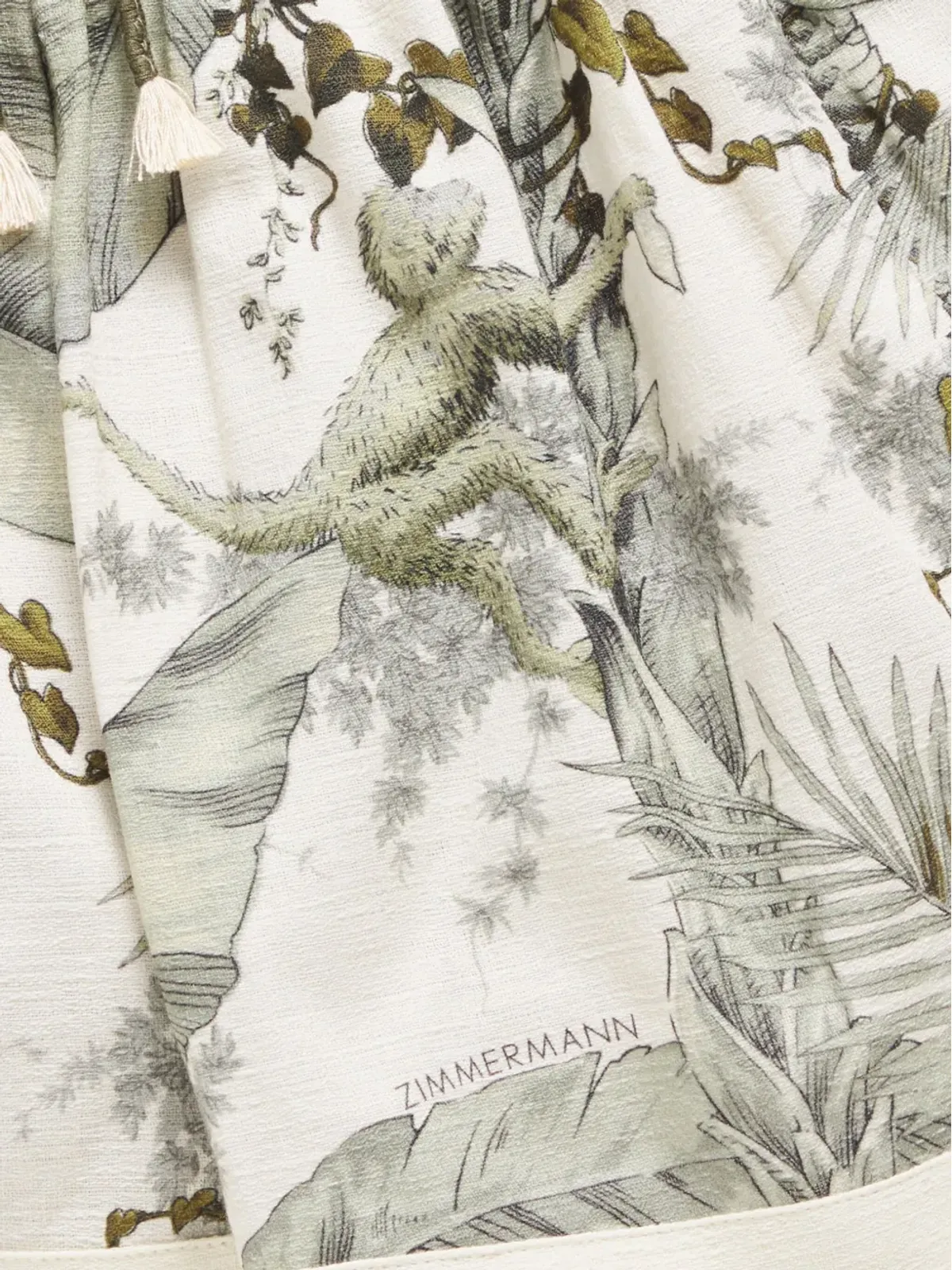ZIMMERMANN Kids ボタニカルプリントショーツ - 画像3