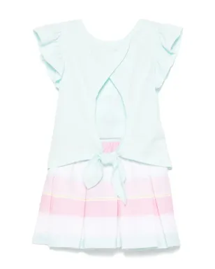 Lapin House グラフィックプリント ショートパンツセット - サムネイル2