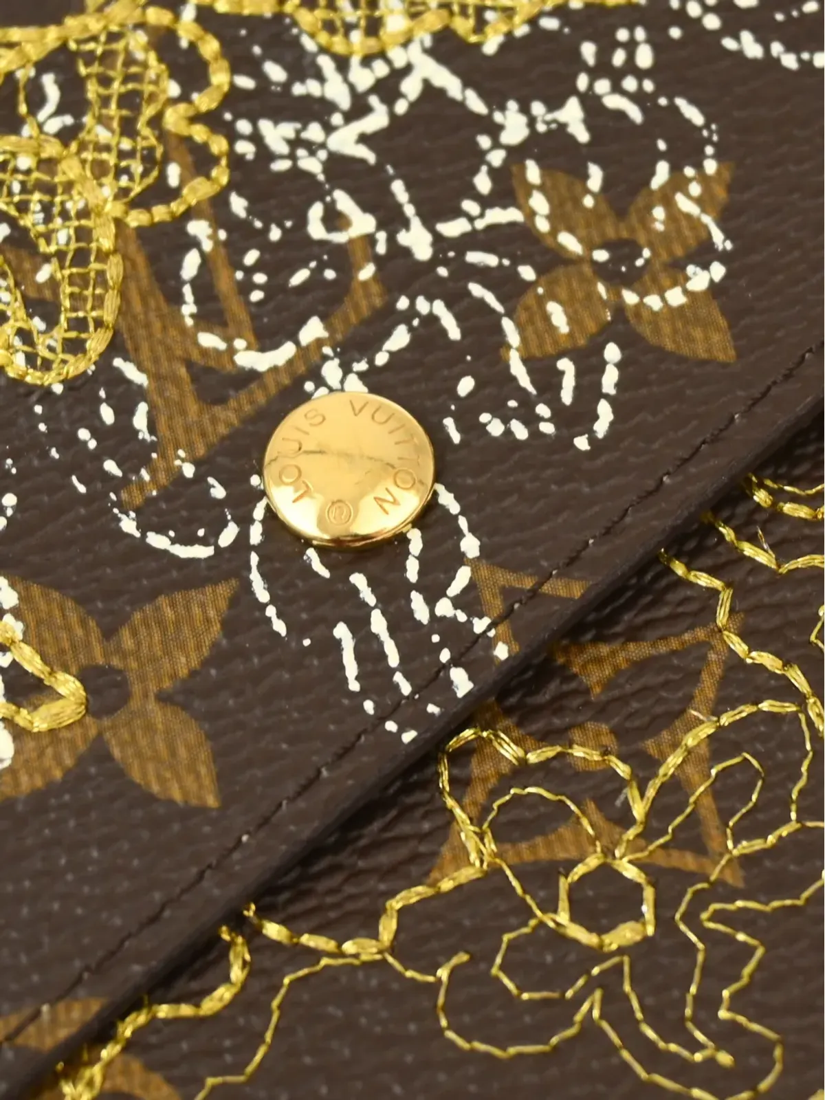 Louis Vuitton ビンテージ 2007 Porte Monnaie Billet ウォレット - ブラウン - 画像5