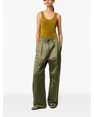 AMI Paris ジップ付きカーゴパンツ - グリーン - サムネイル2