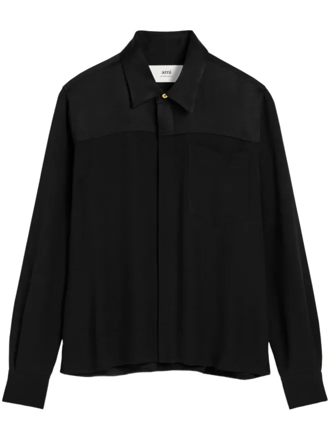 AMI Paris AMI Paris ロングスリーブ・コントラストシャツの商品画像