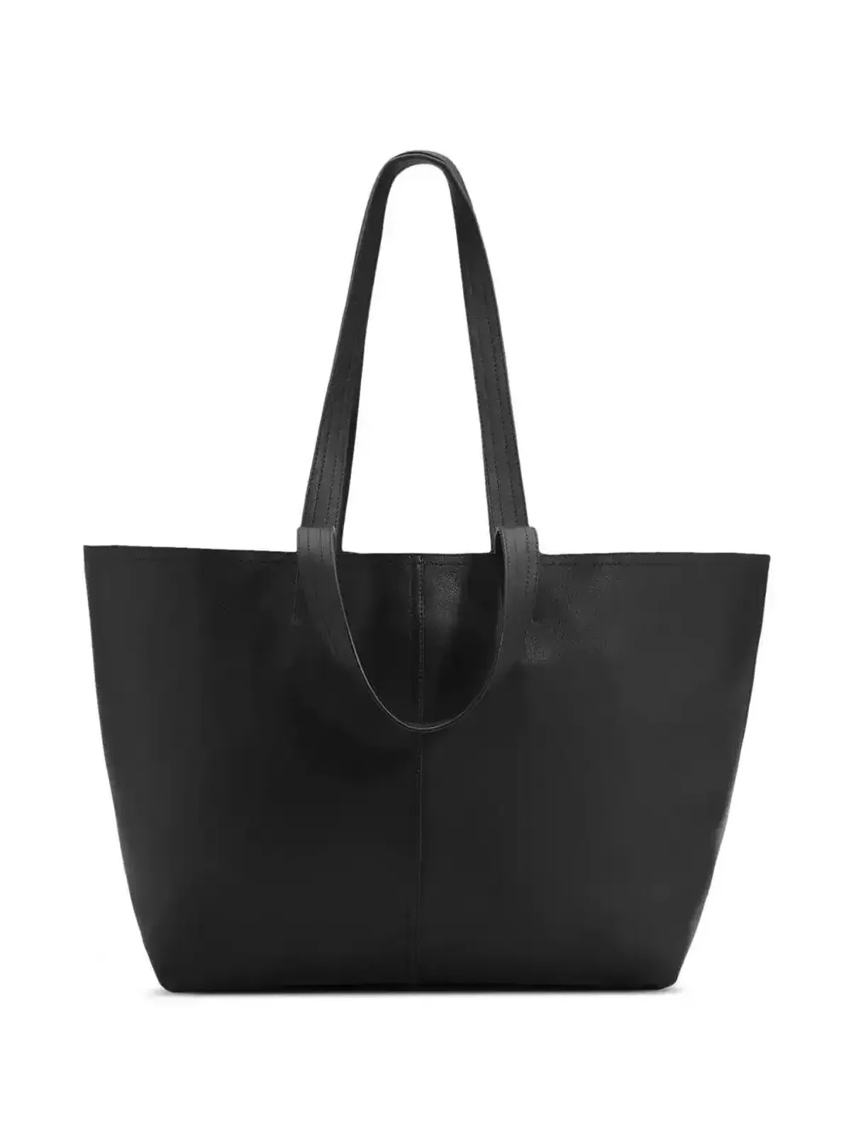 AMI Paris ミディアム レザー トートバッグ - 画像5
