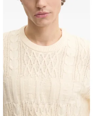 DICKIES ケーブルニット クルーネック セーター - サムネイル4