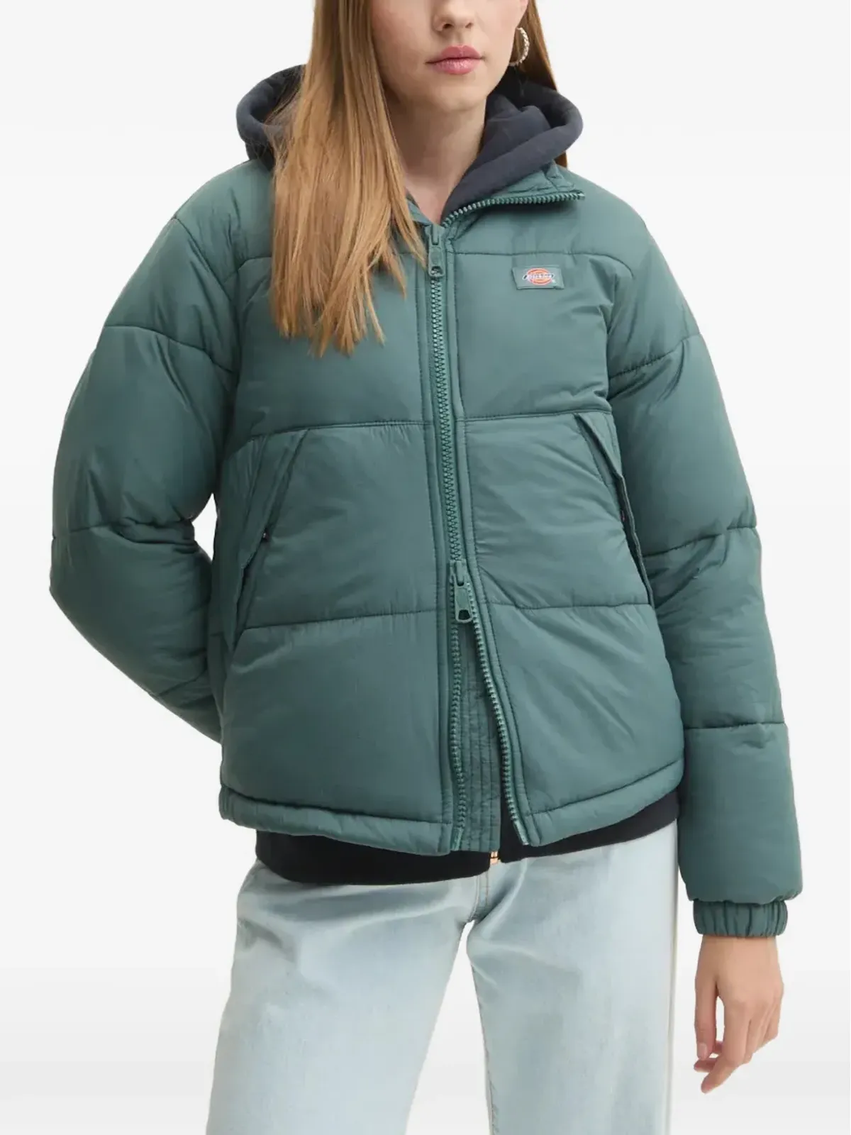 DICKIES フード付きキルティングジャケット - 画像1