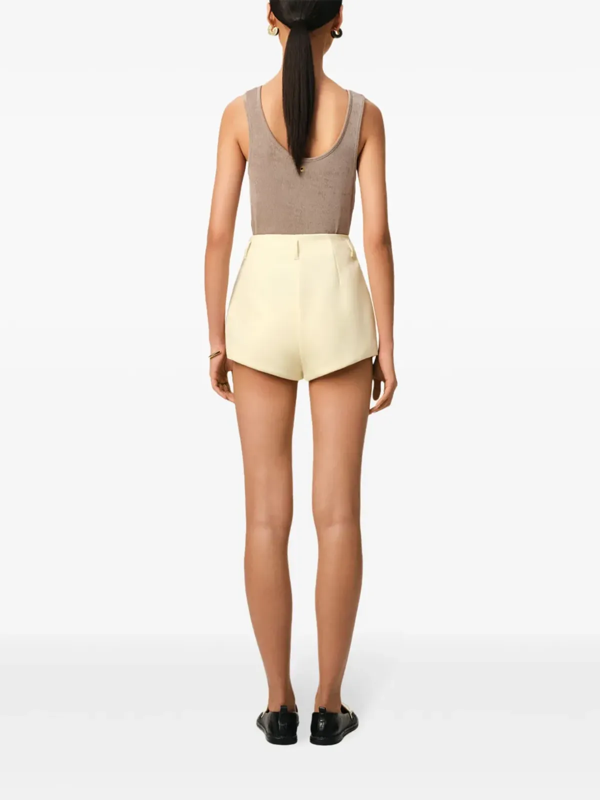 AMI Paris ハイウエスト ミニショート - 画像4