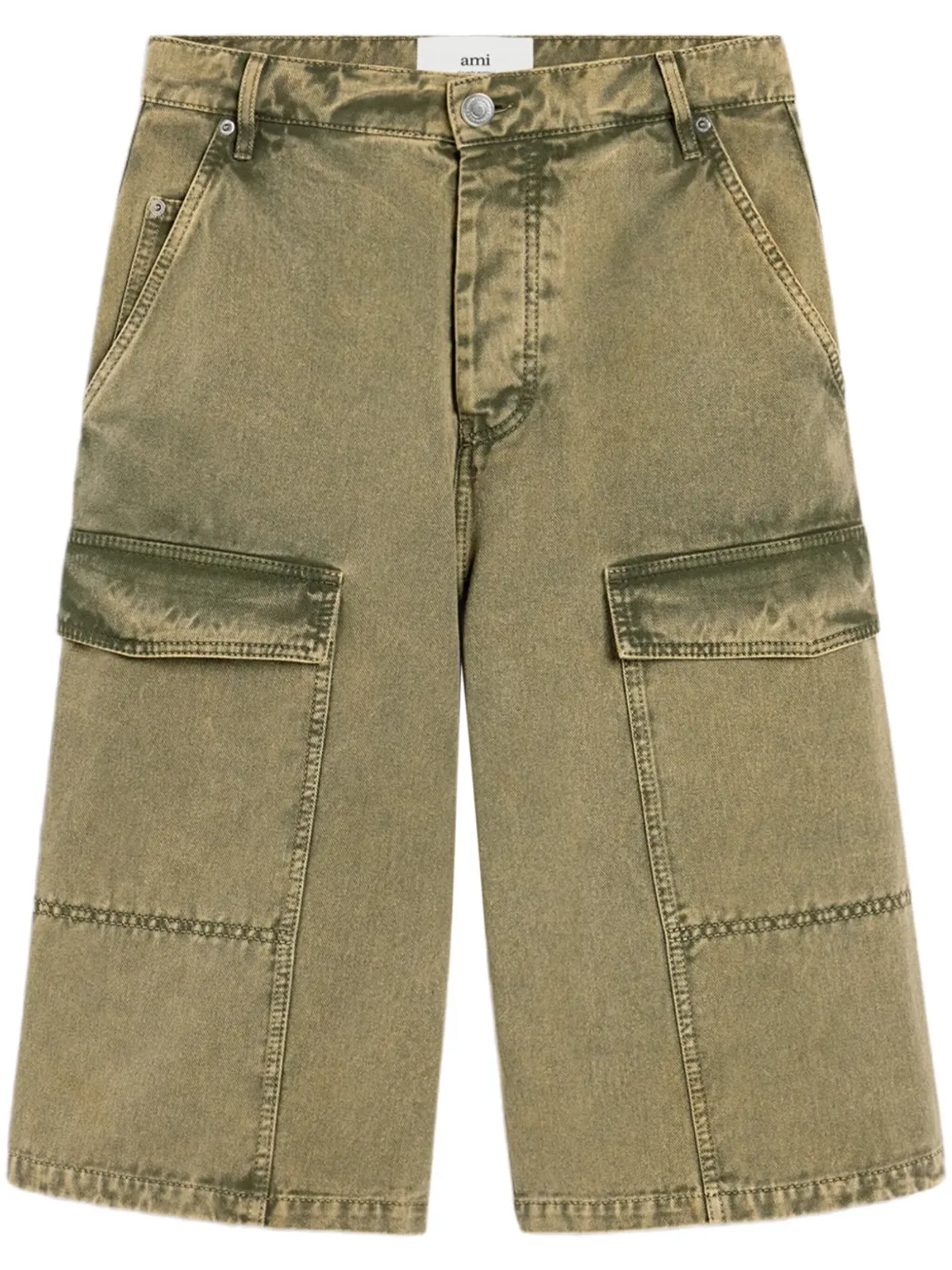 AMI Paris ワイドレッグ Bermuda ショーツ - 画像1
