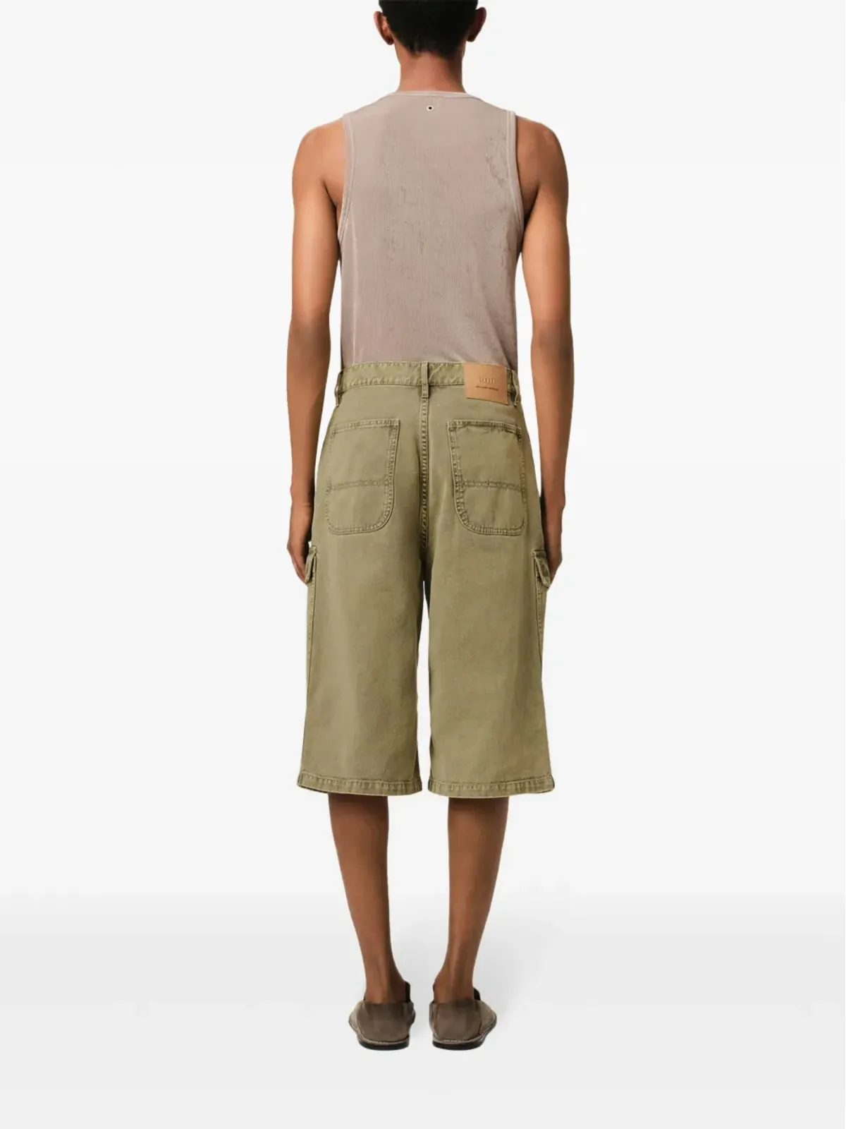 AMI Paris ワイドレッグ Bermuda ショーツ - 画像4