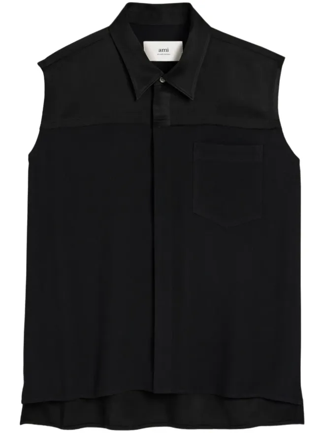AMI Paris AMI Paris sleeveless shirtの商品画像