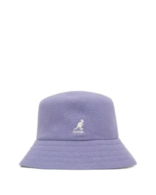 Kangol ロゴパッチ バケットハット - パープル - サムネイル1