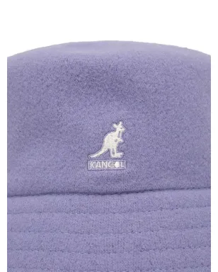 Kangol ロゴパッチ バケットハット - パープル - サムネイル3