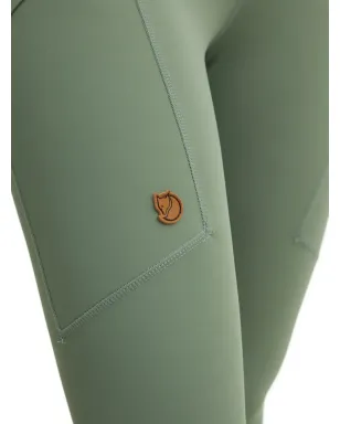 Fjällräven Abisko pocket レギンス グリーン - サムネイル5
