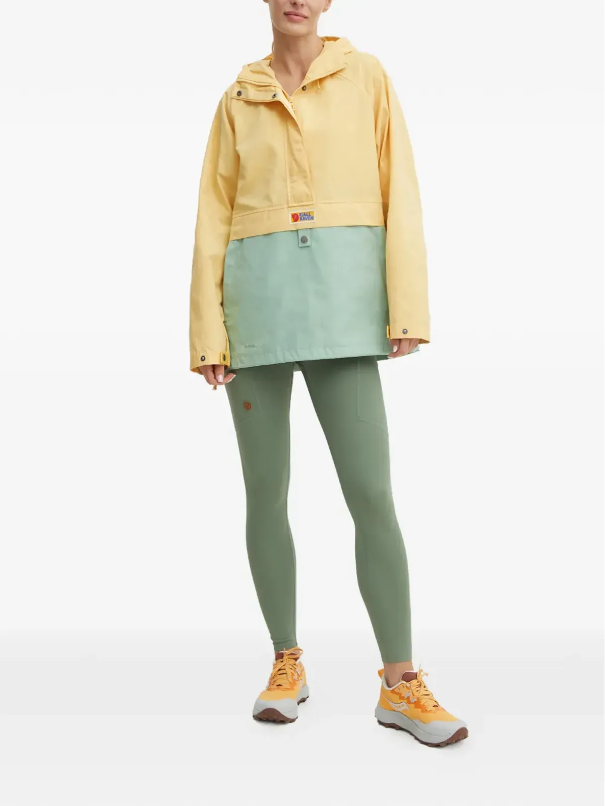 Fjällräven Abisko pocket レギンス グリーン - 画像2