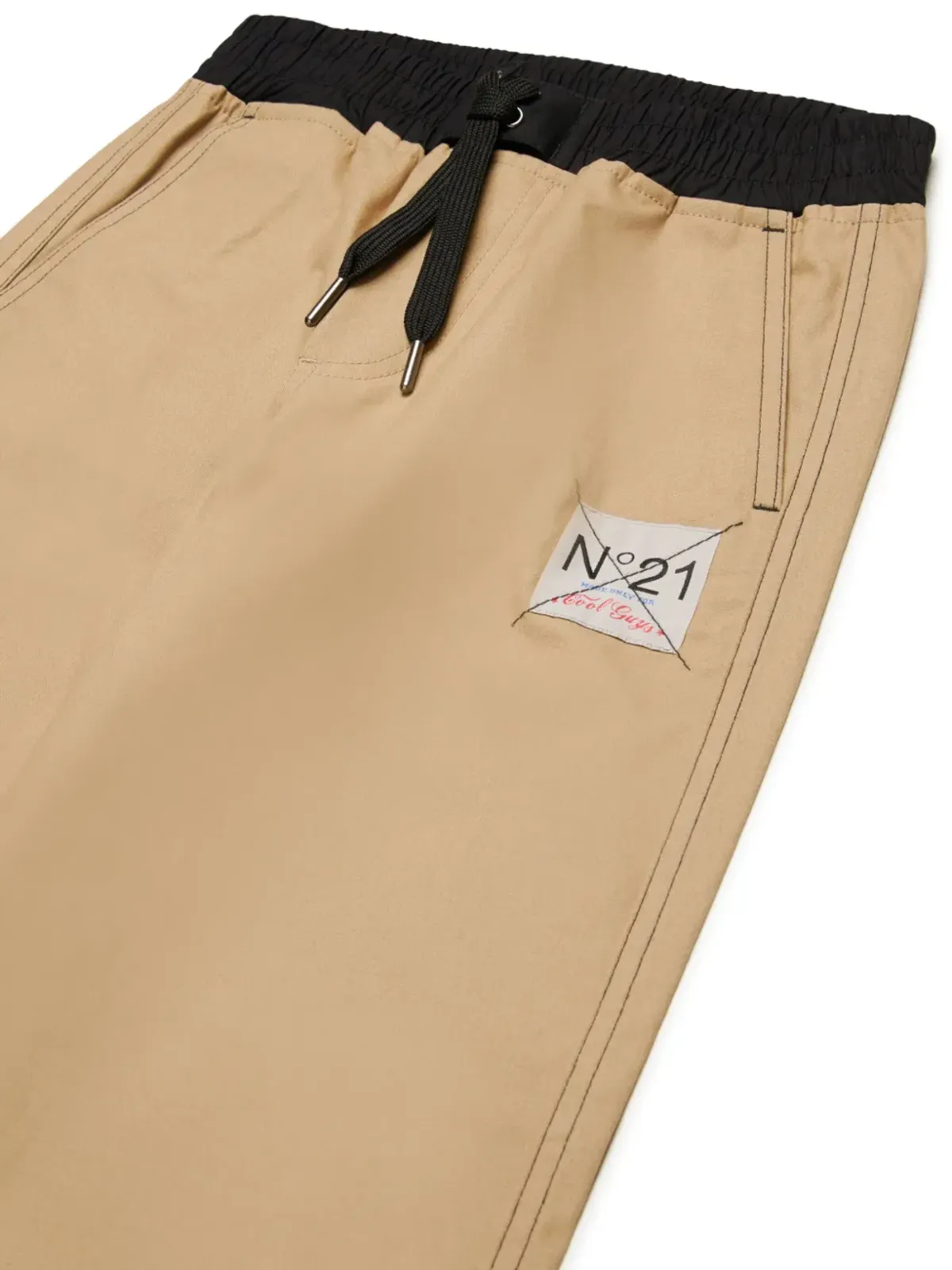 Nº21 Kids ロゴパッチ トラックパンツ - 画像3