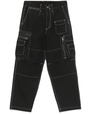 This Is Never That Crazy trousers - Black - サムネイル1