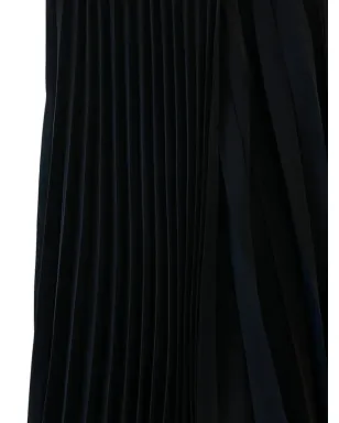 Saint Laurent プリーツ構造のアシンメトリースカート - サムネイル2
