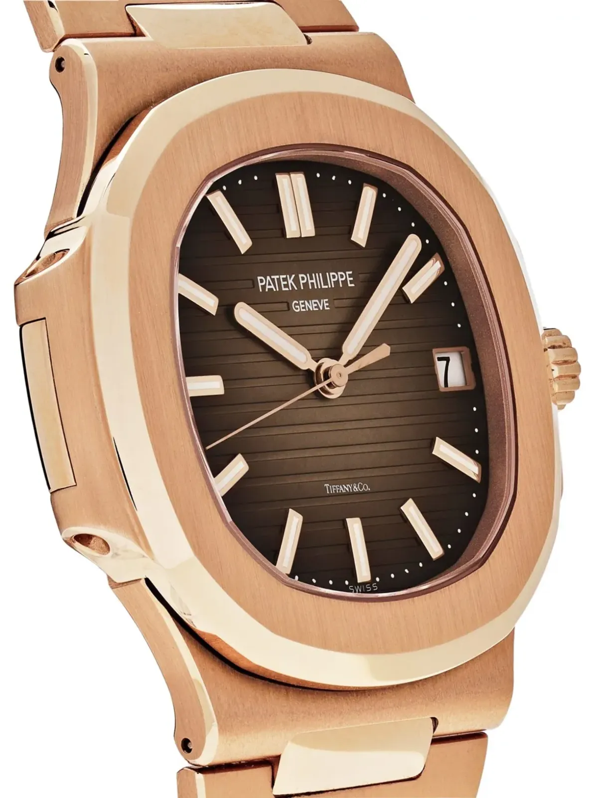 Patek Philippe Pre-Owned ノーチラス 5711/1R-001 『Tiffany & Co.』 ブラウン - 画像3