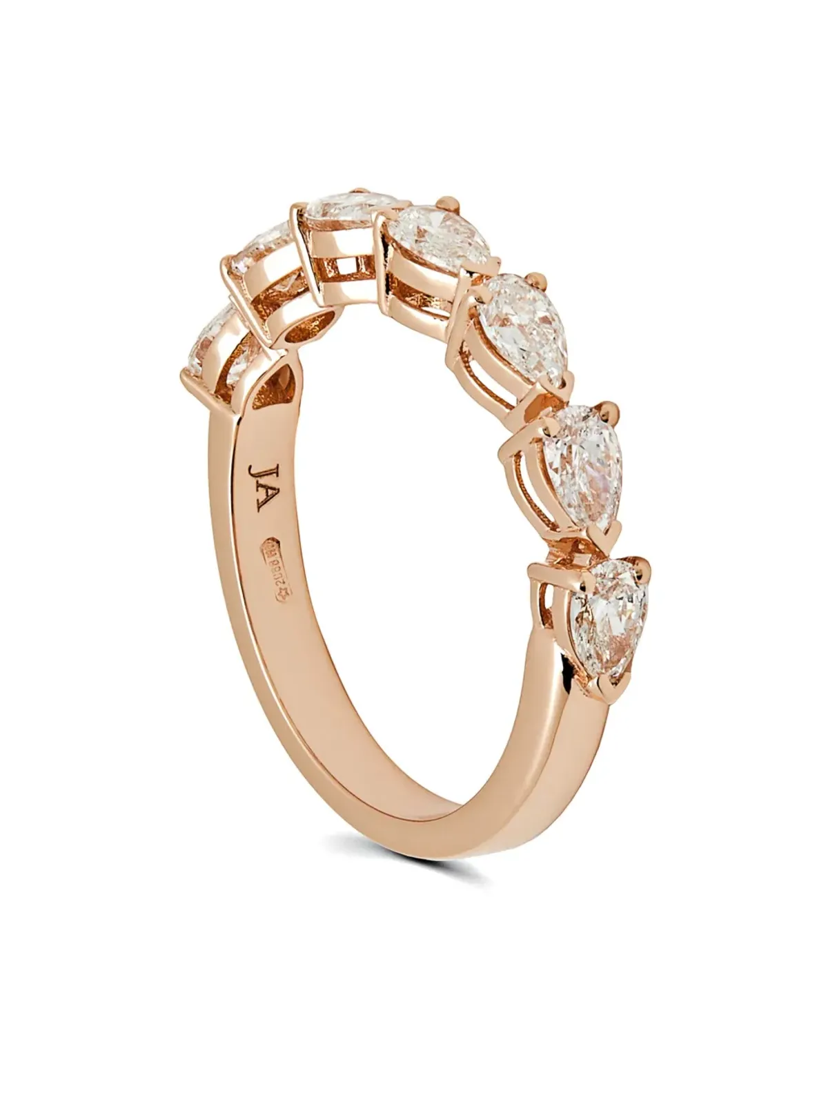 Jewels Aficionado 18K ローズゴールド ダイヤモンド リング - ピンク - 画像2