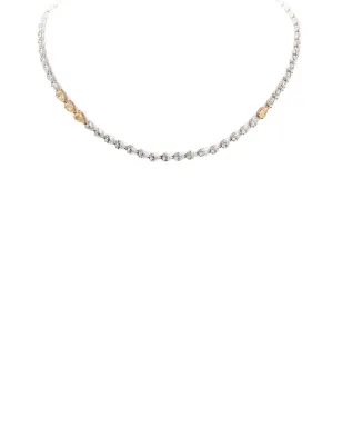 Jewels Aficionado 18ktホワイトゴールド リヴィエール テニスネックレス - サムネイル2