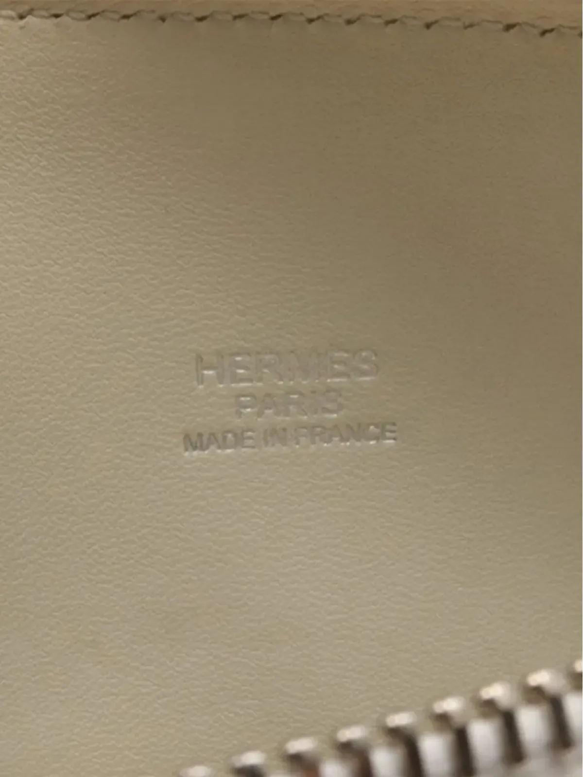 Hermès Pre-Owned 2014 エプソン ボリード27 サッチェル ホワイト - 画像5