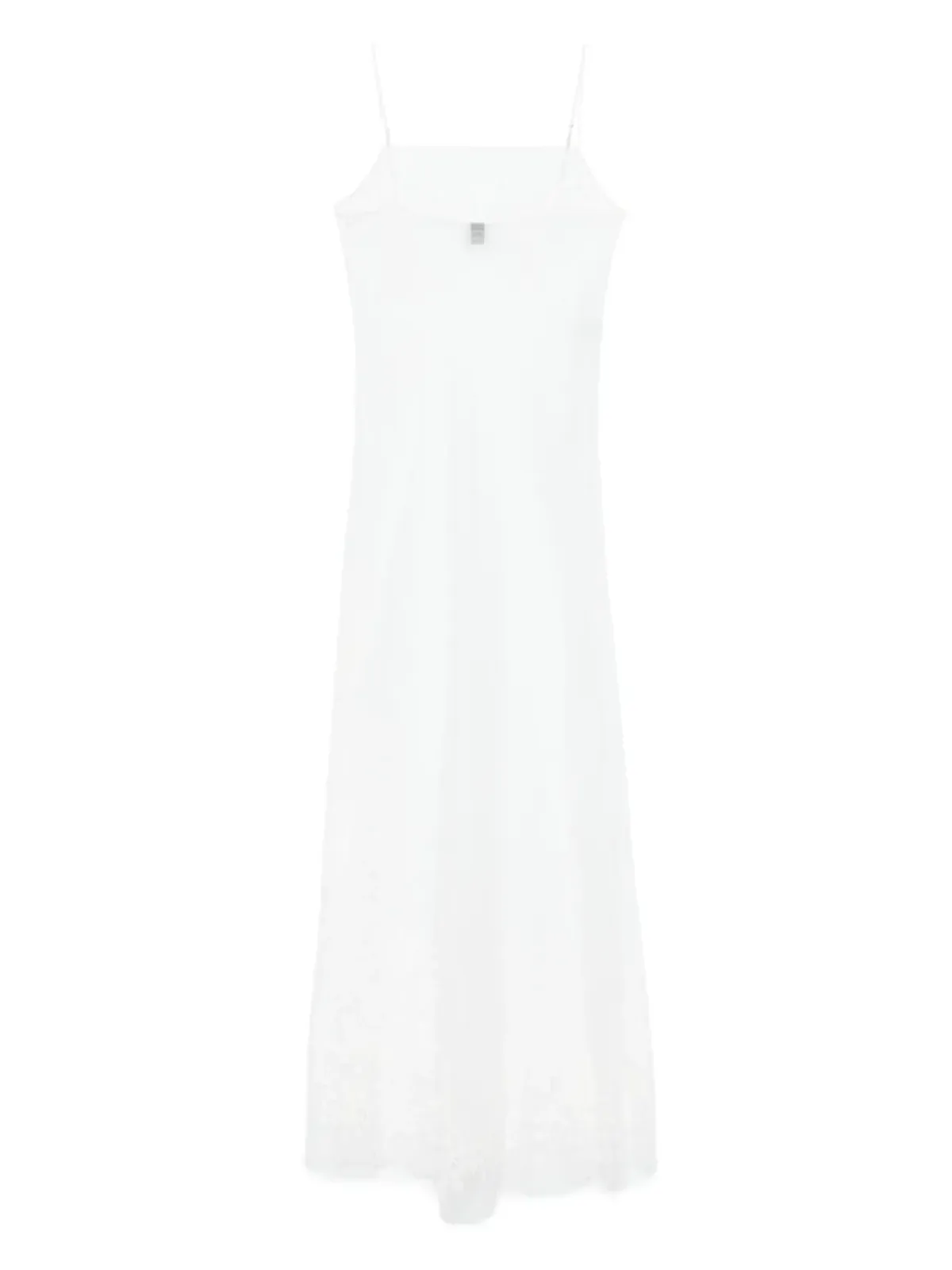 Carine Gilson テュール ロングスリップドレス - White - 画像2