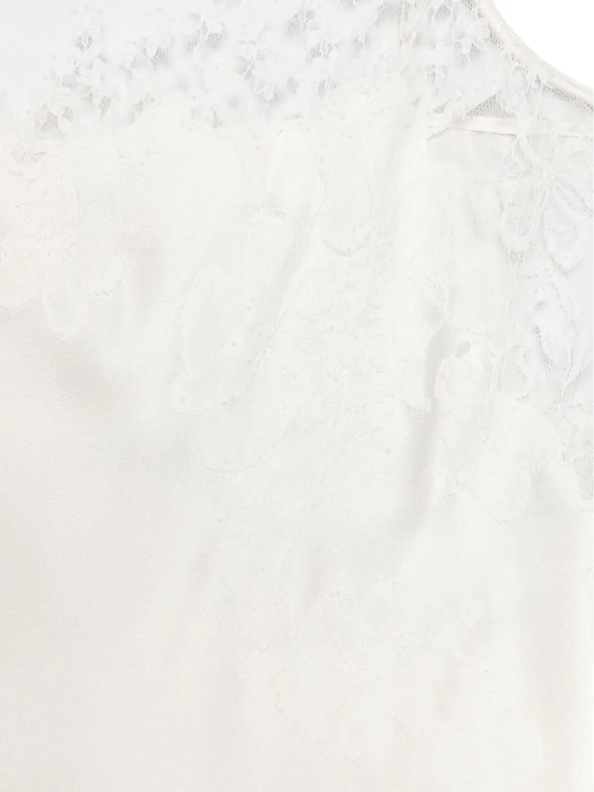 Carine Gilson レースディテールのパジャマトップ - 画像3