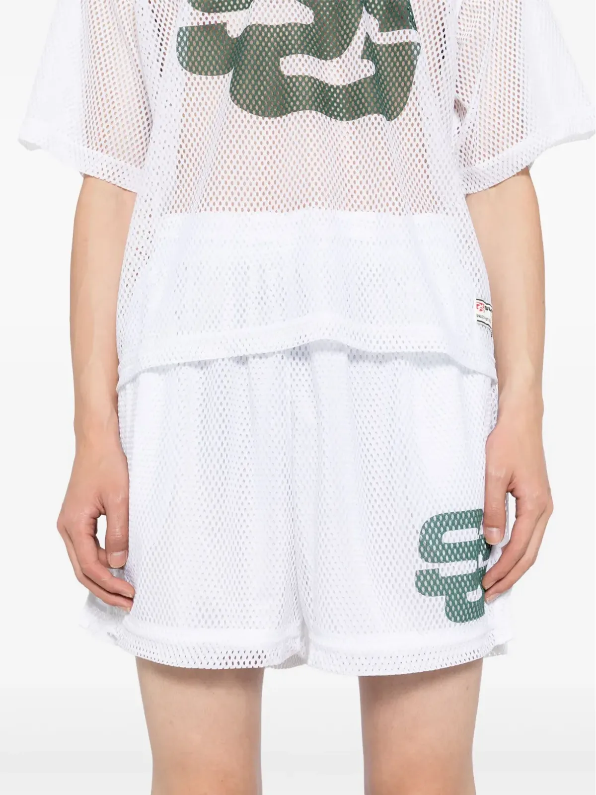 SUMMER GAMES ロゴプリント トラックショーツ - 画像5