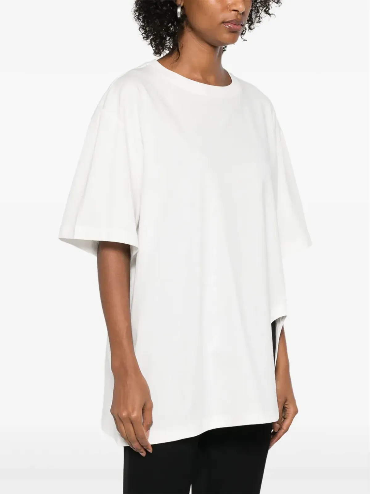The Attico コットン Tシャツ - ホワイト - 画像3