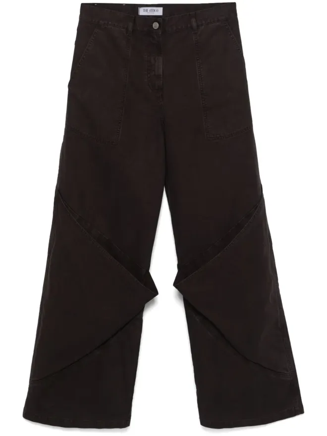 THE ATTICO The Attico ワイドレッグパンツ - ブラウンの商品画像