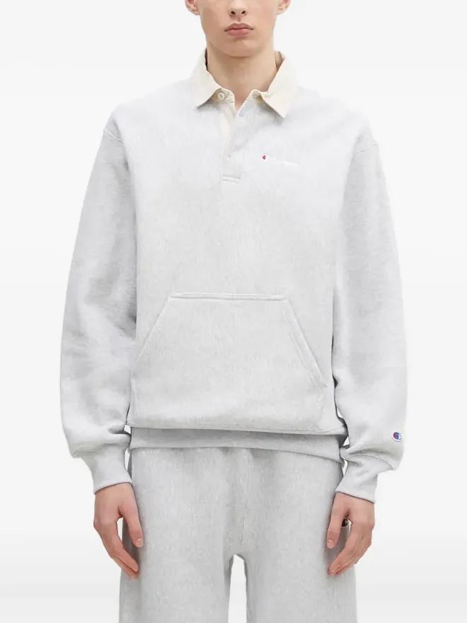 Champion Champion ポケット付き襟ポロシャツ - グレーの商品画像