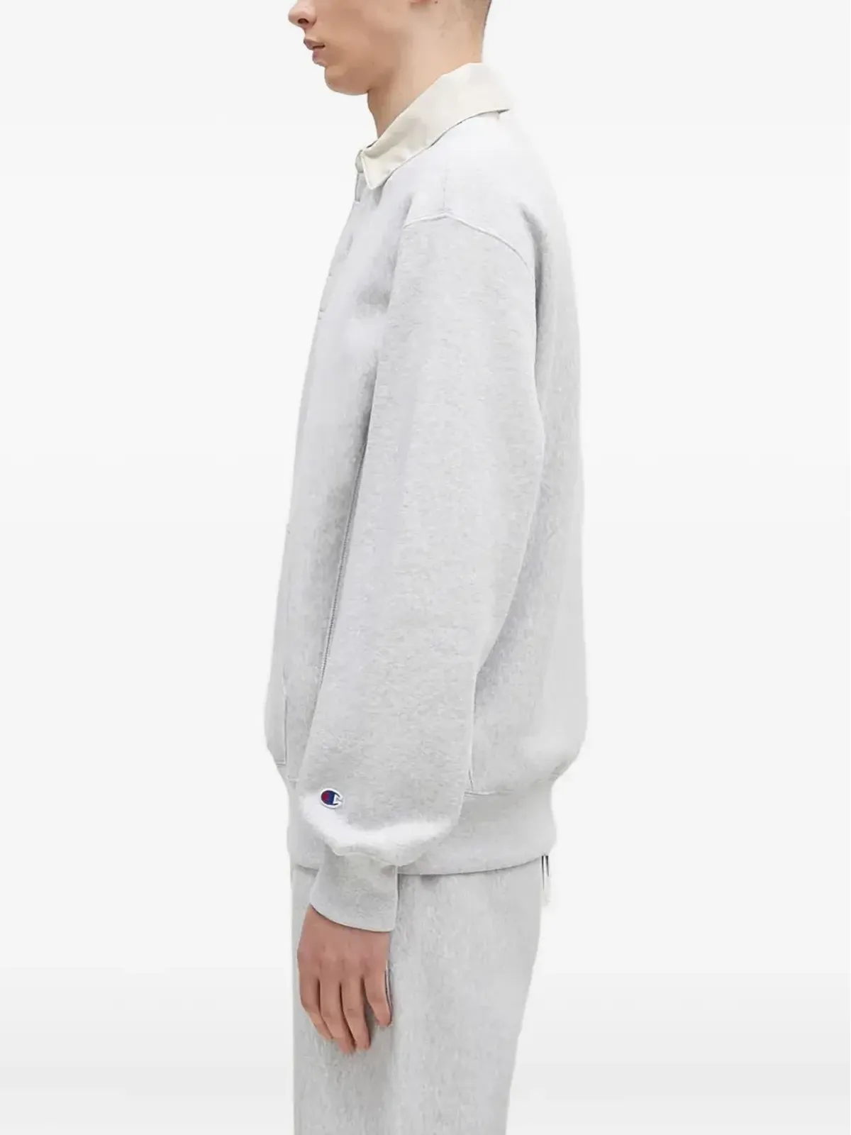 Champion ポケット付き襟ポロシャツ - グレー - 画像2