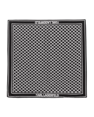 Karl Lagerfeld モノグラムシルクスカーフ - サムネイル1