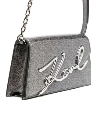 Karl Lagerfeld Ksignature ショルダーバッグ - グレー - サムネイル4