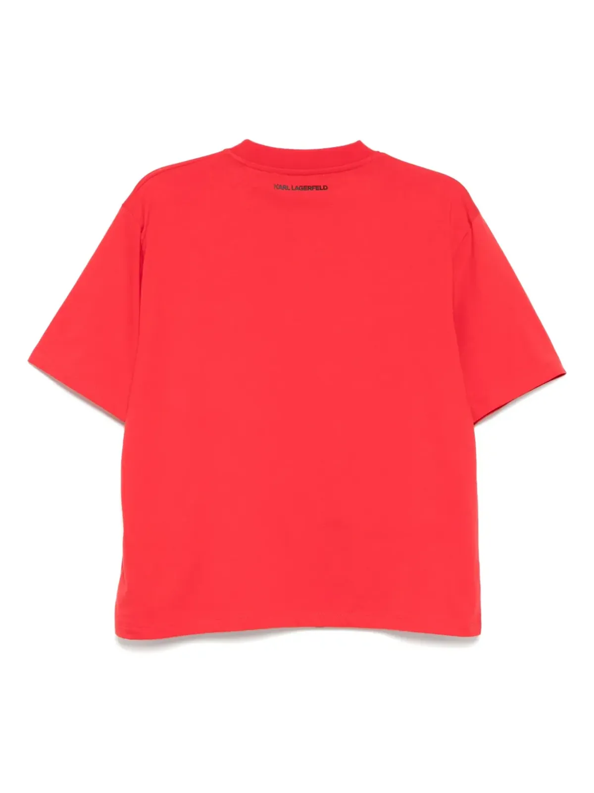 Karl Lagerfeld カール サイン入りヘム Tシャツ - 画像2