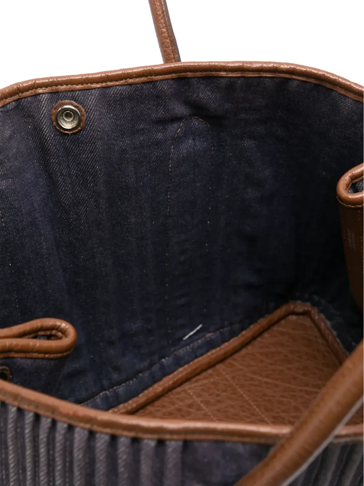 Hermès ビンテージ 2008s ガーデンパーティー トートバッグ - ブルー - 画像5