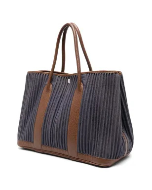 Hermès ビンテージ 2008s ガーデンパーティー トートバッグ - ブルー - サムネイル3