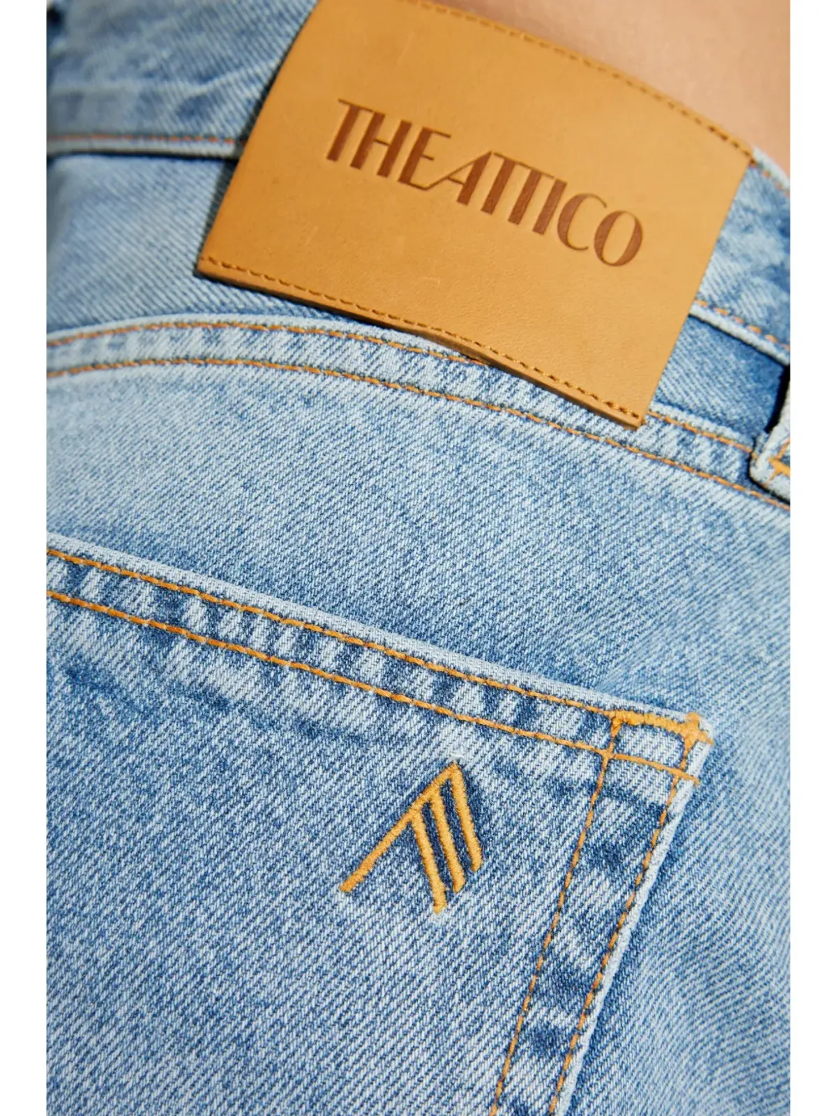 The Attico ストレートジーンズ - ブルー - 画像5