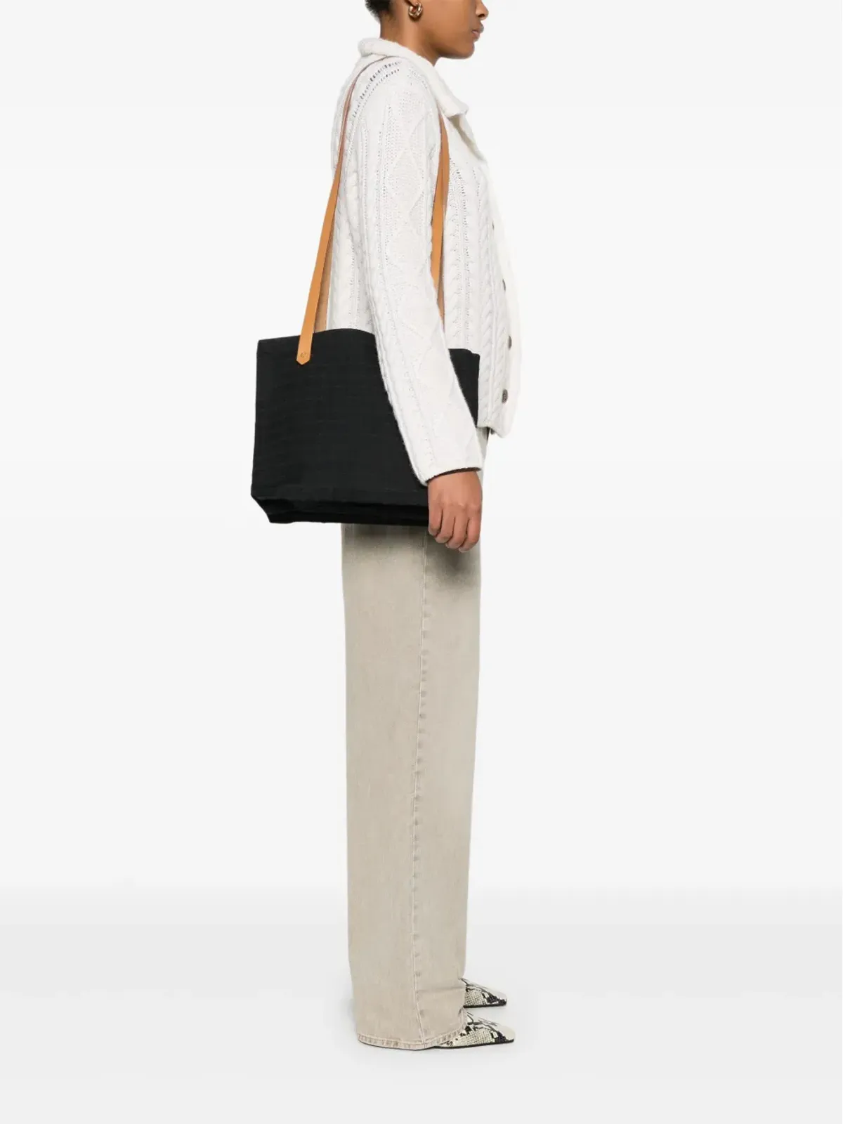 ビンテージ Hermès アーメダバード ショルダーバッグ 2000年代 ブラック - 画像2