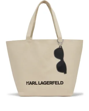 Karl Lagerfeld K/サングラス トートバッグ - ニュートラルカラー - サムネイル1