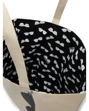 Karl Lagerfeld K/サングラス トートバッグ - ニュートラルカラー - サムネイル4