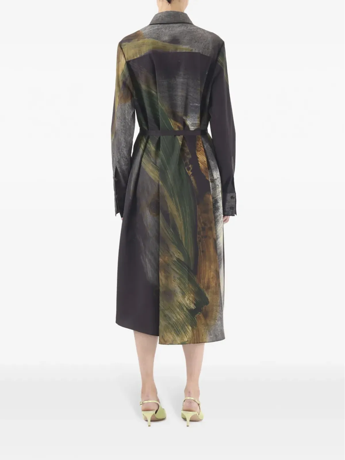 Jason Wu Collection ベルト付きシャツドレス - 画像3