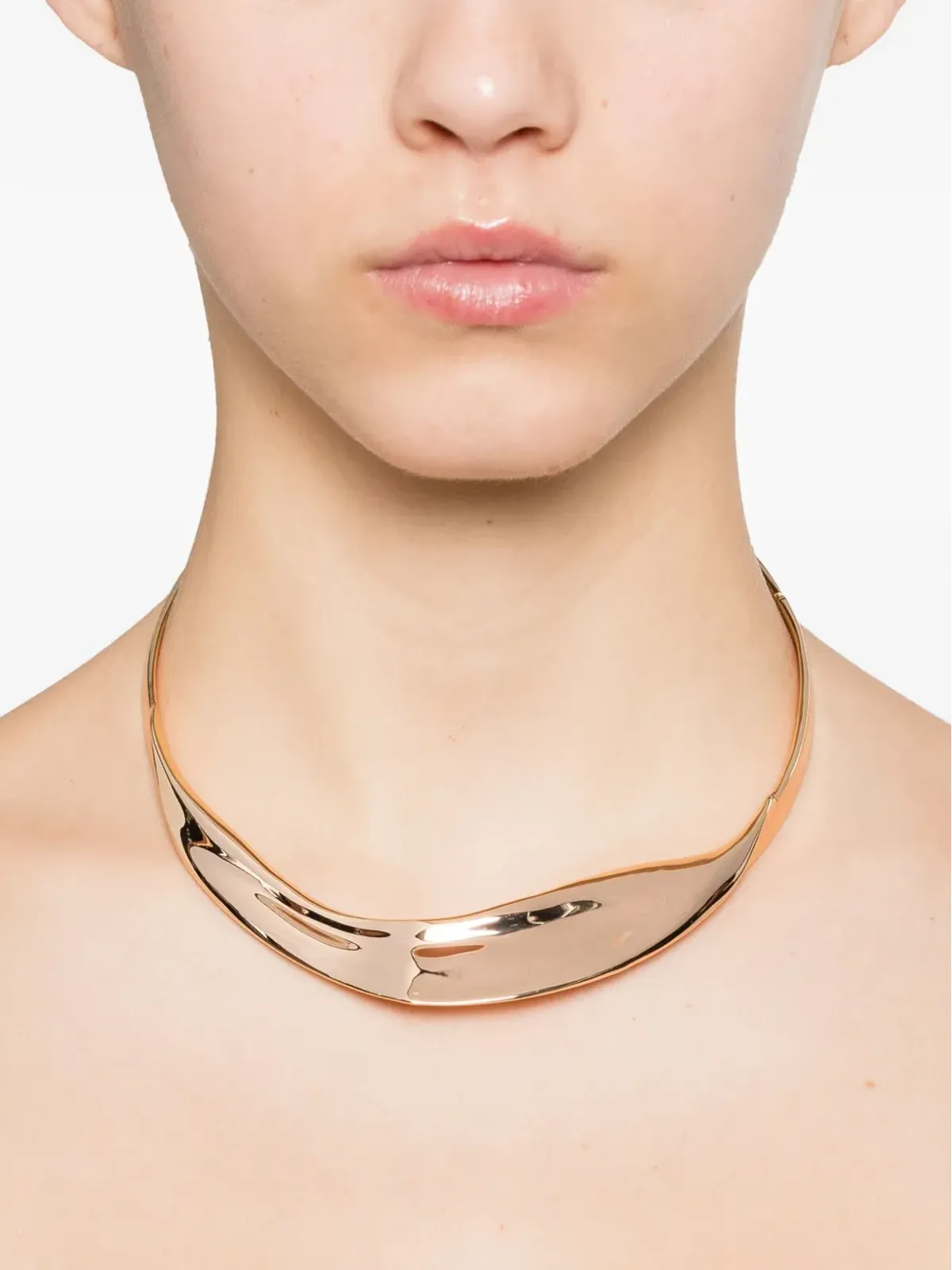 Eddie Borgo Kerchiefネックレス - ゴールド - 画像2
