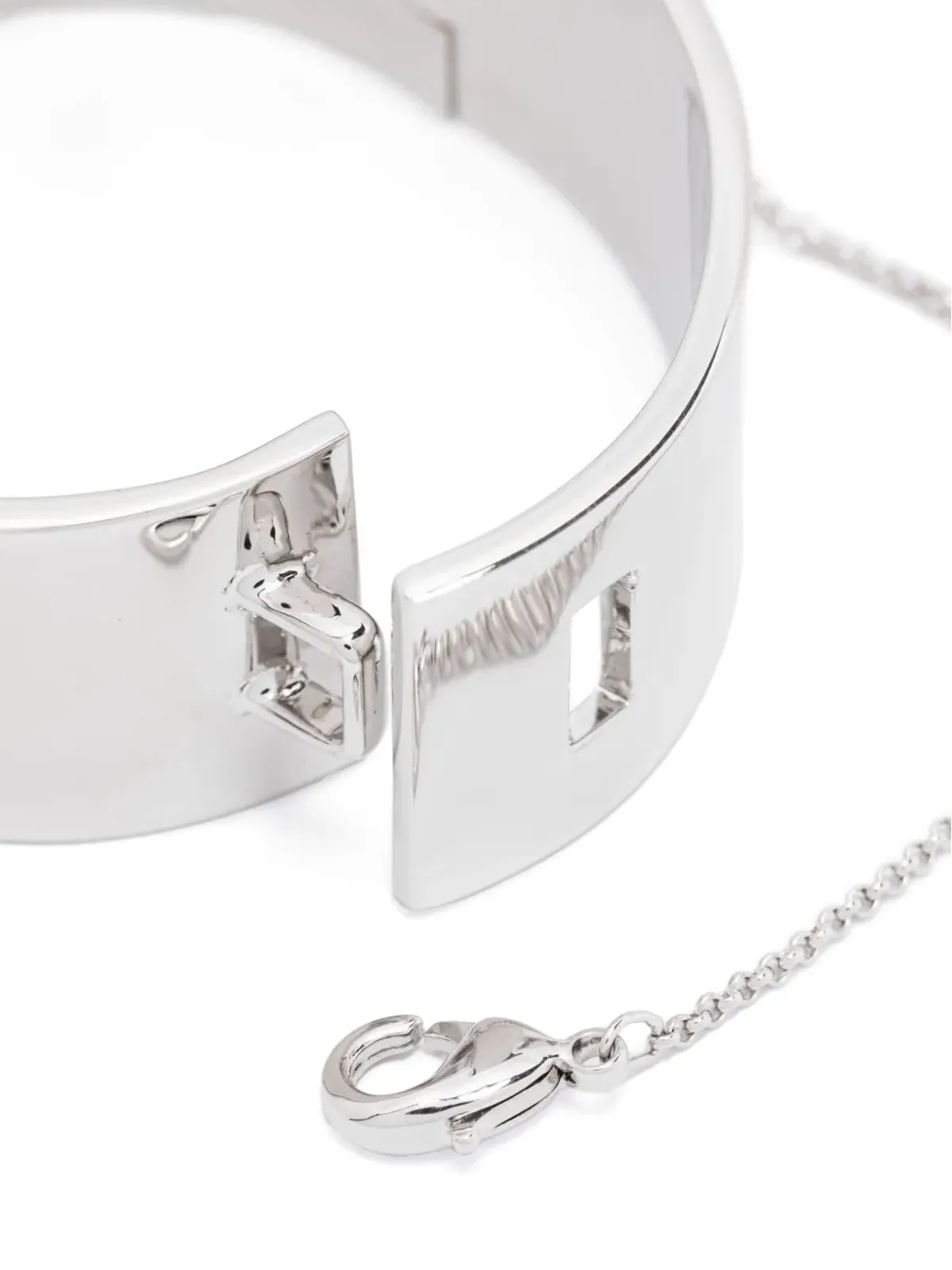 Eddie Borgo Safety Chain cuff - Silver - 画像3